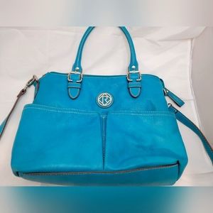 Vintage Relic turquoise crossbody shoulder bag